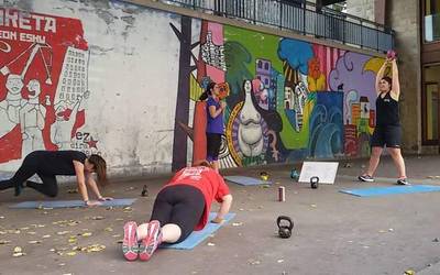 Kalefit, entrenamendu funtzionalak kalean