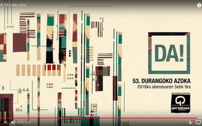 53. edizioko spota aurkeztu du Durangoko Azokak