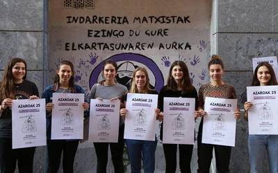 Emakumeenganako indarkeria salatzeko ekitaldia egingo du Basanderiek asanblada feministak igandean