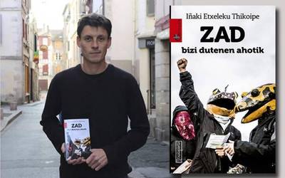 'ZAD bizi dutenen ahotik' liburuaren aurkezpena eginen dute abenduaren 20an Elizondon