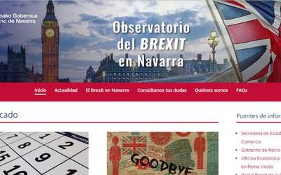 Nafarroako enpresei Brexitari buruzko informazioa emateko webgunea sortu du gobernuak