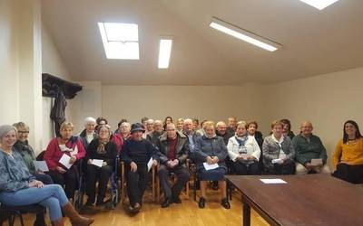 Malerrekako jubiloteken lehen topaketa egin dute abenduaren 20an Sunbillan