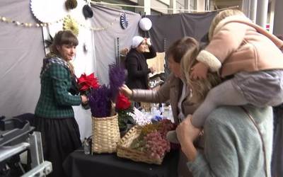 Artisau langintzen jarduera feria, Jokin Zaitegi plazan eta Biteri etorbidean