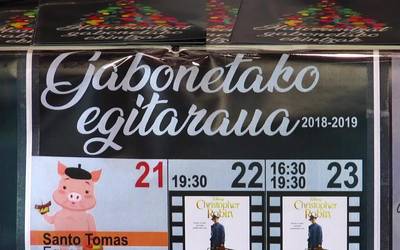 Gabonetako prestatutako ekintzak aurkeztu dituzte Azpeitian