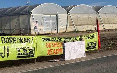 Batzarra izanen dute gaur Huertas de Peraltako langileek enpresa zuzendaritzarekin