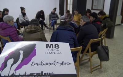 Hainbat eraso eta aldarrikapen zabaltzeko, greba feminista