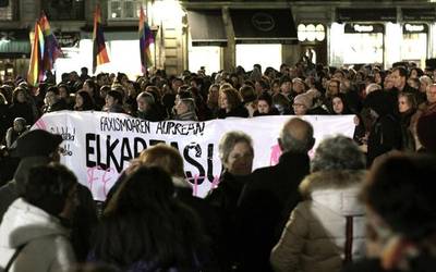 Andaluziako gobernu 'matxista'-ren kontrako mezua