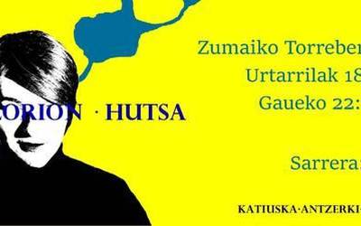 'Zorion hutsa' antzezlana, bihar, Torreberri Gaztetxean
