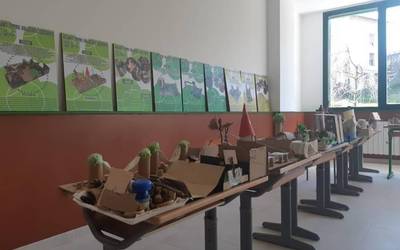 Umeek jolastoki berrirako egindako proposamenekin erakusketa egingo dute Zaldibarren