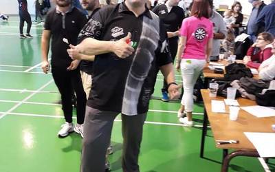 Jorge Cid herritarra, garaile Open Sud-Ouest dardo txapelketan