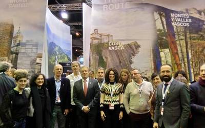 FITUR azokan erakutsi dute Zumaiako eta Geoparkeko turismo eskaintza