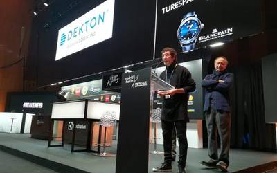 Eneko Atxak ekoizle artisauekin egiten duen lana saritu dute Madrid Fusion jaialdian