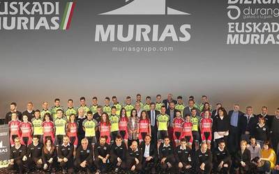 Euskadi-Muriasek 2019ko taldearen aurkezpena egin du