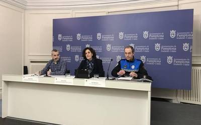 Goruntz egin du Iruñeko udaltzainei dei egiten dien hiritar kopurua