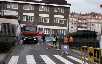 Irisgarritasuna hobetzeko lanak egingo dira Herri Eskolako Aita Mari eraikinaren kanpoaldean