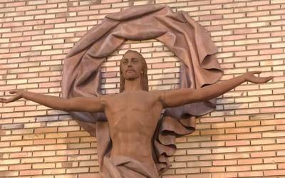Kristo Salbatzailea: Juan de Avalosek egindako eskultura