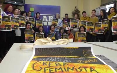 “Kapitala hautsi-Bizitzari eutsi” izango da LABen leloa martxoaren 8ko greba feministan