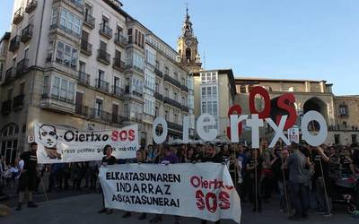 Oier Gomez preso ohi gasteiztarra hil da