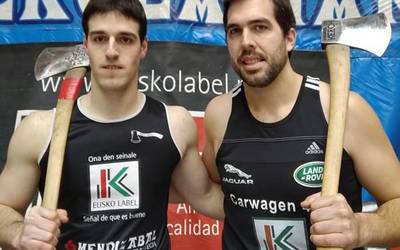 Julen Alberdi 'Txikia IV.a', Urrezko Aizkolarien Binakako Txapelketaren finalean