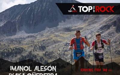 Imanol Alesonek eta Ixaka Oñederrak Top of the Rock Ultra Trailean parte hartuko dute