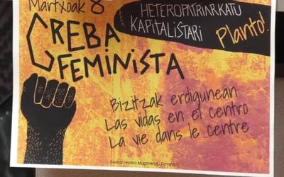 Martxoaren zortziko greba feminista antolatzen hasiak dira Goierriko talde feministak