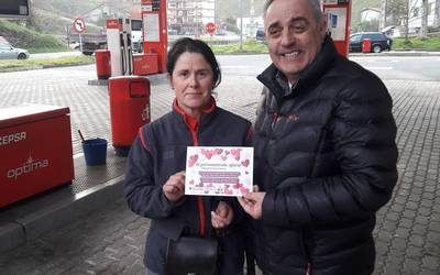 Patxi Morcillok jaso du San Valentin eguneko Gerturen zozketako saria