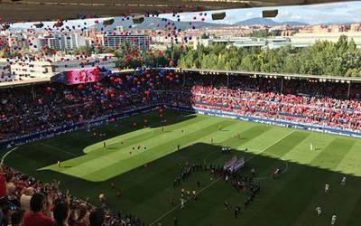 Telebista eskubideen etekinak eskatu ditu Nafarroako Gobernuak Osasuna taldearen futbol zelai berriari abala emateko