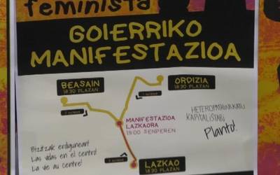 Eskualde mailako manifestazioa hartuko du Lazkaok M8an
