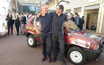 Fadura LHIIko irakasle bik Marokoko rallye solidarioa egingo dute