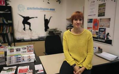 Udalekuei buruzko informazioa, gaurko Gazte Bulegoaren geltokian