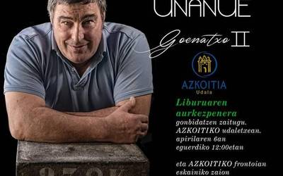 Goenatxo II.a omenduko dute apirilaren 6an