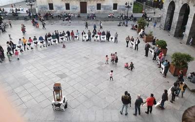 Euskal presoen aldeko azken ostiraleko elkarretaratzea egin dute