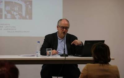 Iñaki Goiogana historialariak euskal erbestea izan du hizpide