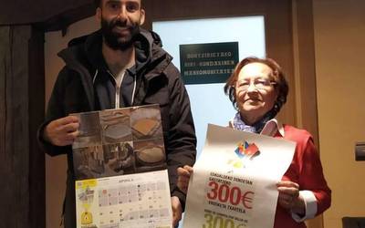 Hondakinen egutegiko lehendabiziko zozketako saria Dori Riosentzat izan da
