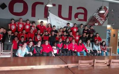 Euskadiko batel txapelketa irabazi dute hiru azkoitiarrek