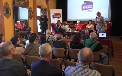 Elkarrekin Podemos-Ordizia Orain koalizioak hauteskundeetako hautagai zerrenda aurkeztu du