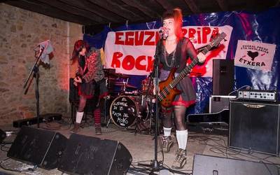 Hardcore eta punk doinuak Eguzkierripa Rock-en