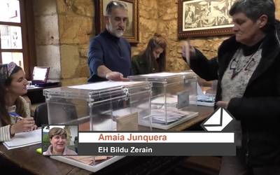 Zeraingo EH Bilduko Amaia Junqueraren iritzia Udal Hauteskundeetako emaitzen inguruan