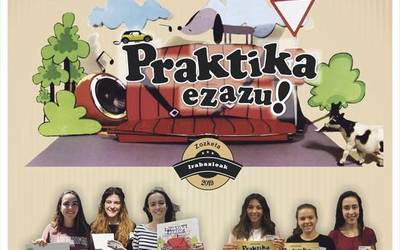 Gidabaimena euskaraz ateratzeko kanpaina abiatu dute eskualdeko hainbat herritan