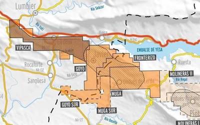 Argi berdea eman diote Geoalcali enpresari Muga meatzea egiteko