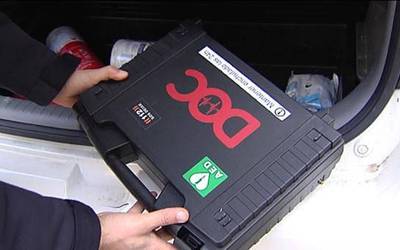 1.343 biztanleko desfibriladore bat du Nafarroak