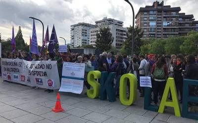 Berdintasuna eta aniztasunaren defentsa egin dute Skolaeko arduradunek epaile aurrean