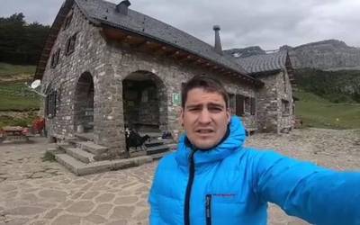 Alyme elkartearen aldeko Pirinioko zeharkaldia bertan behera utzi du Ibai Iturria beratarrak