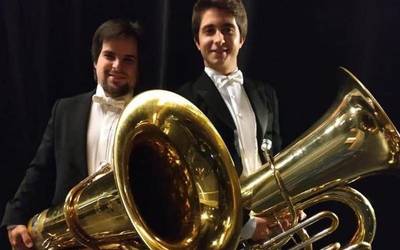 Andoni Moñux tuba-jole bergararrak Euskadiko Orkestrarekin jardun du