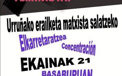 Elkarretaratzea deitu du Basaburuko Bilgune Feministak
