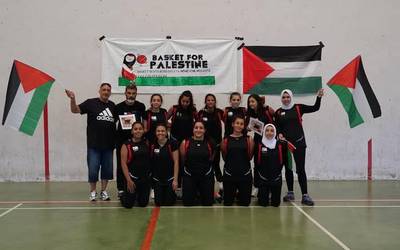 Gasteizen dira Basket Beats Borders ekimeneko jokalariak