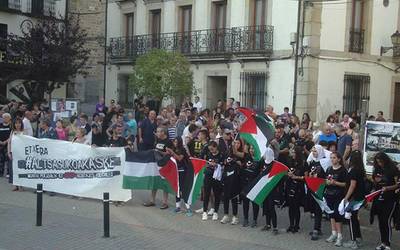 Palestinarren elkartasuna altsasuar auzipetuei