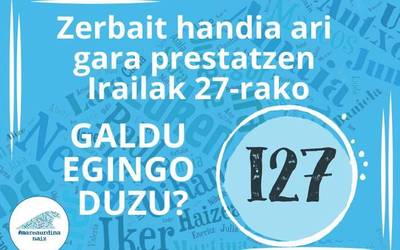Irailaren 27rako 'zerbait handia' prestatzen ari da Marea Urdina