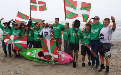 Euskadi berriro ere nagusi Munduko Surf-Kayak Txapelketan