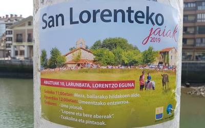 San Lorenteko jaiak egingo dira larunbatean